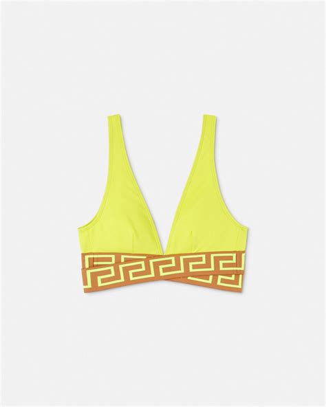 versace greca bikini top|versace greca suit.